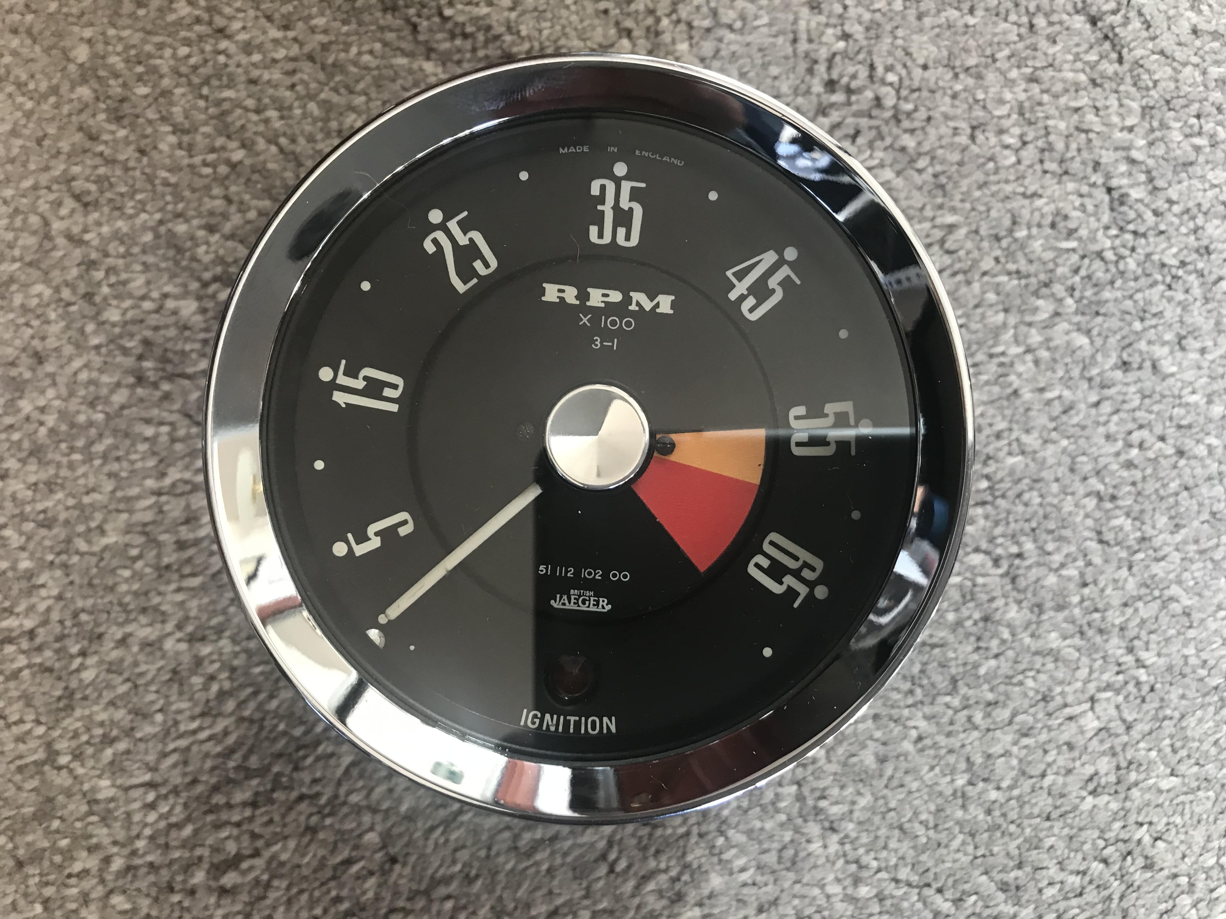 MGA Mechanical Revcounter - fully restored