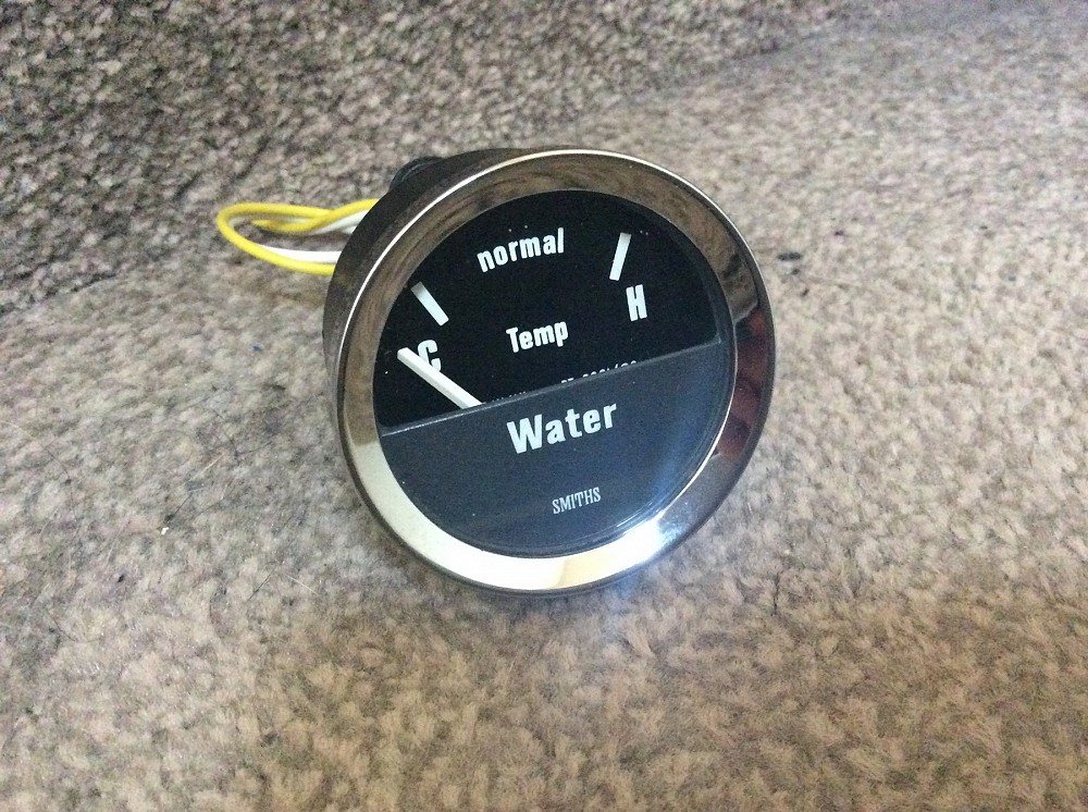Image of Reconditioned Smiths Temperature Gauge LED Conversion  52 MM Diameter