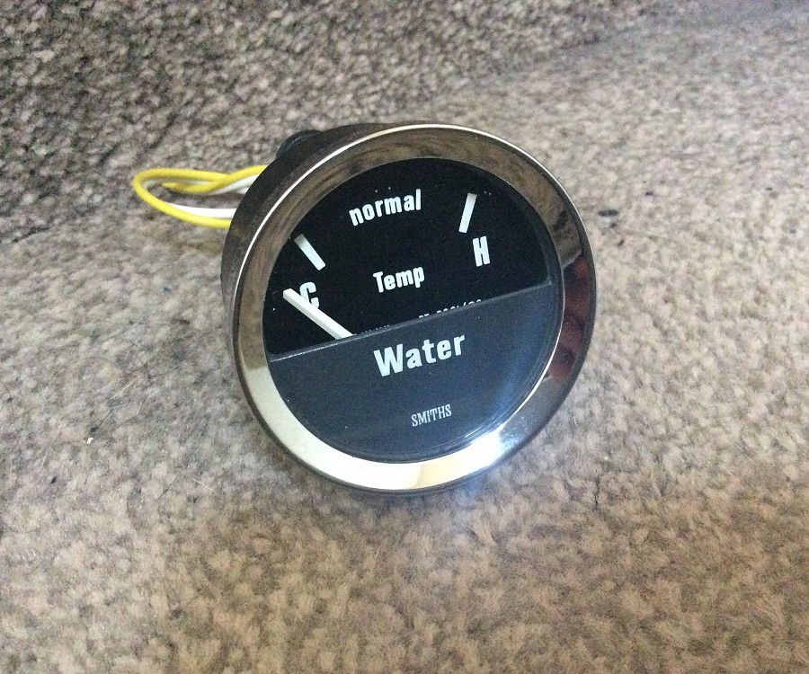 Jaguar XJ6 temperature gauge fully restored