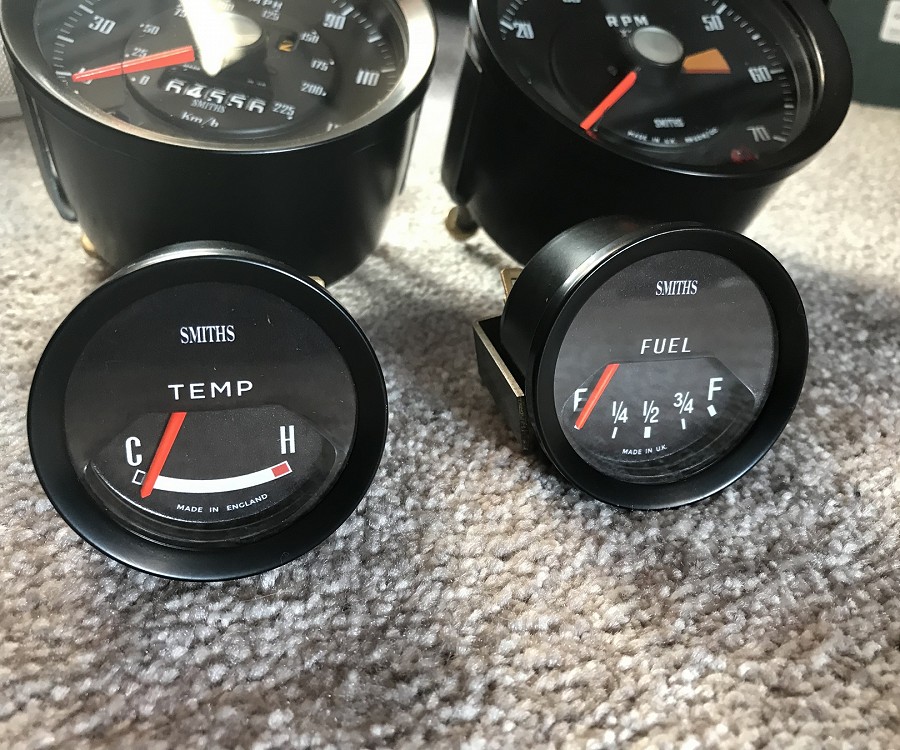 Temperature and Fuel Gauges