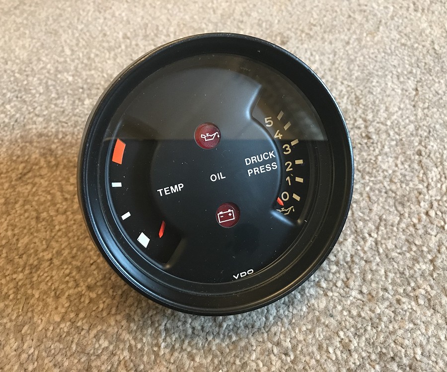 Porsche multi dial gauge