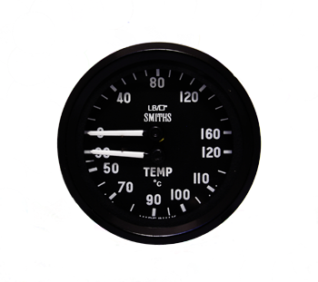 Image of DUAL CLASSIC GAUGE WITH K TYPE BULB