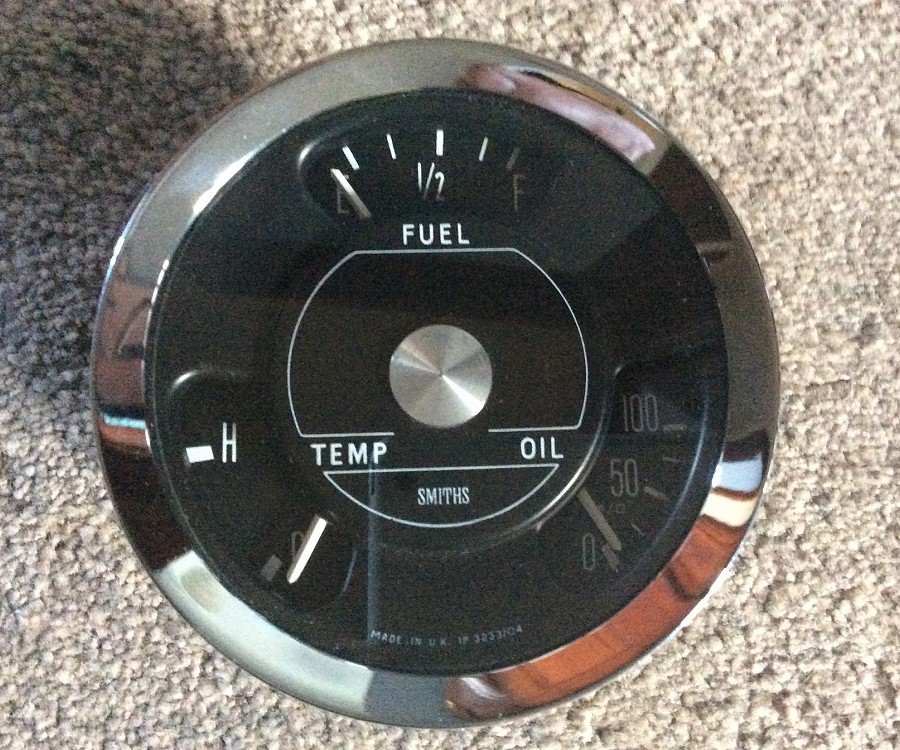 Fuel, Temp and Oil Gauge