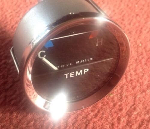 RECONDITIONED SMITHS Temperature Gauge MG CARS