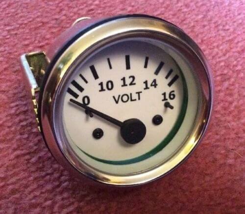 Image of VOLTMETER 52 MM Triumph, MG , Scimitar , Kit car